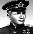 Портрет В.И. Ракова. Фото военных лет.
