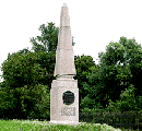 Монумент декабристам на месте их казни в кронверке Петропавловской крепости